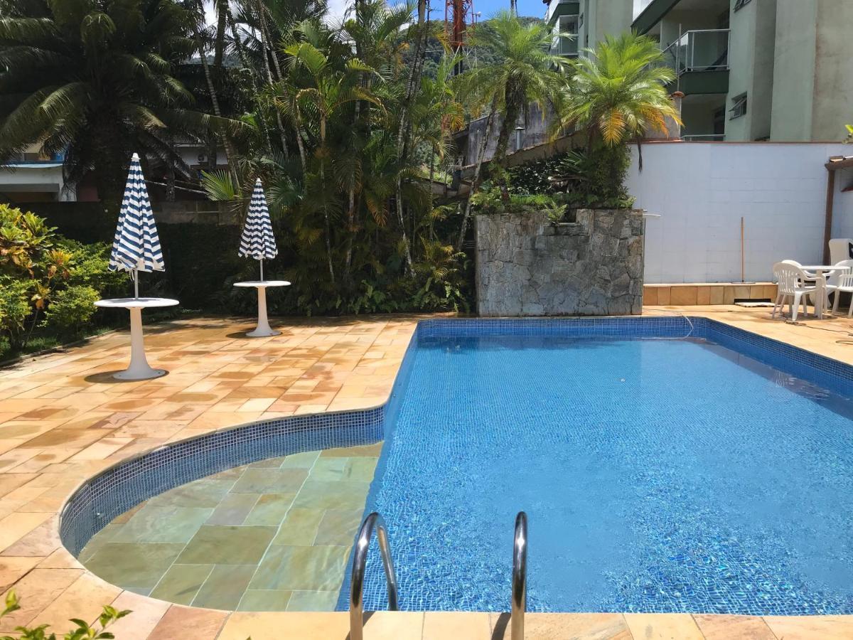 Apartamento Estilo Chale Com Piscina Ubatuba Bagian luar foto