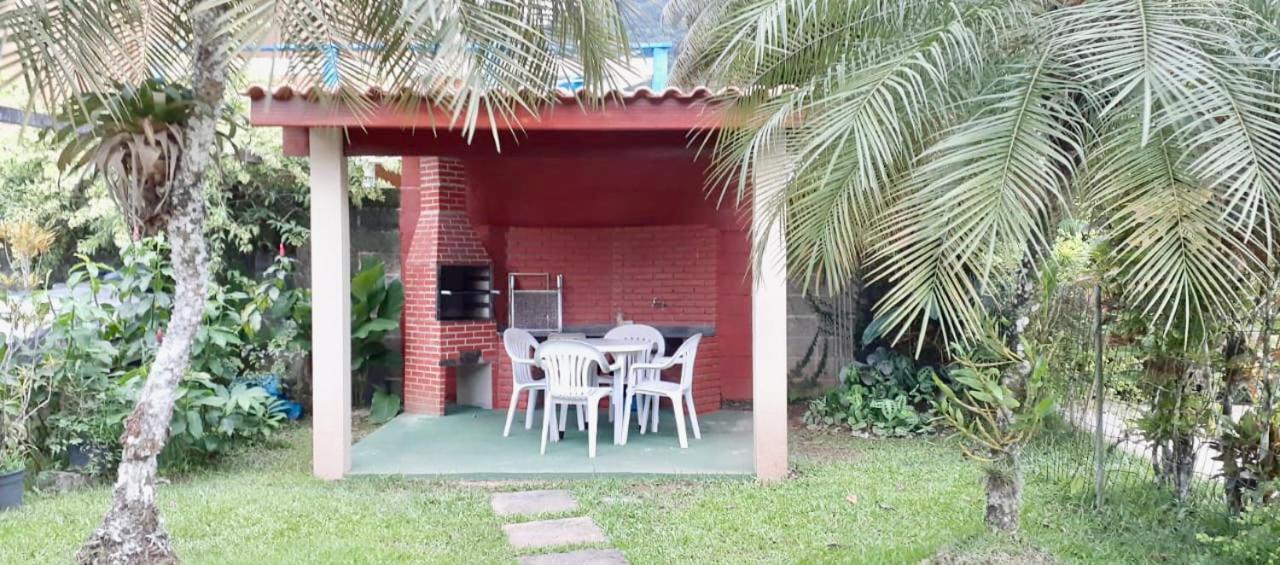 Apartamento Estilo Chale Com Piscina Ubatuba Bagian luar foto
